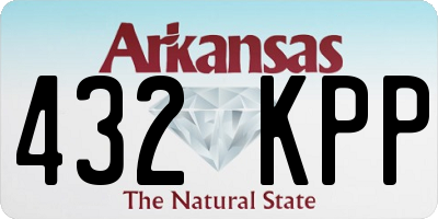 AR license plate 432KPP