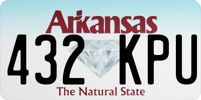 AR license plate 432KPU