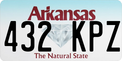 AR license plate 432KPZ
