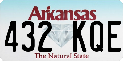 AR license plate 432KQE