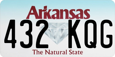 AR license plate 432KQG