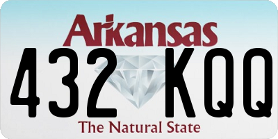 AR license plate 432KQQ