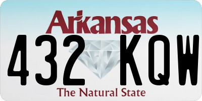 AR license plate 432KQW
