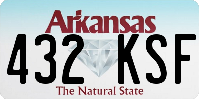 AR license plate 432KSF