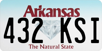 AR license plate 432KSI