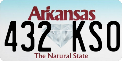 AR license plate 432KSO