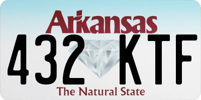AR license plate 432KTF