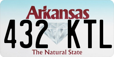 AR license plate 432KTL