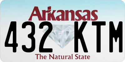 AR license plate 432KTM