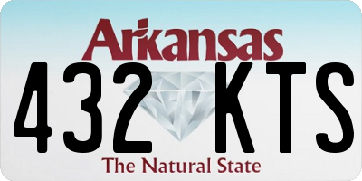 AR license plate 432KTS