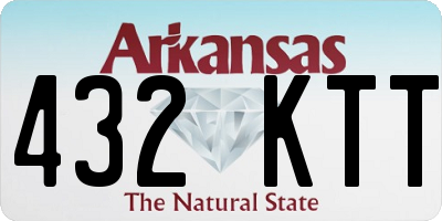 AR license plate 432KTT
