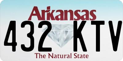 AR license plate 432KTV