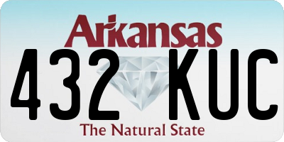 AR license plate 432KUC
