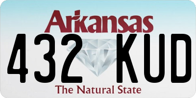 AR license plate 432KUD