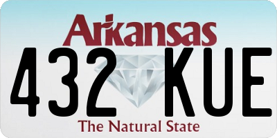 AR license plate 432KUE