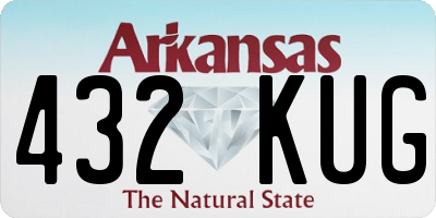 AR license plate 432KUG