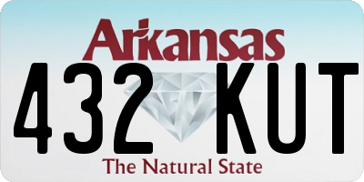 AR license plate 432KUT