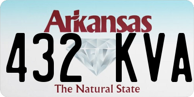 AR license plate 432KVA