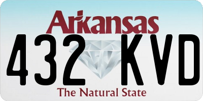 AR license plate 432KVD