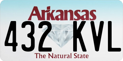 AR license plate 432KVL
