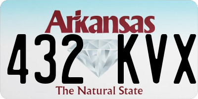 AR license plate 432KVX
