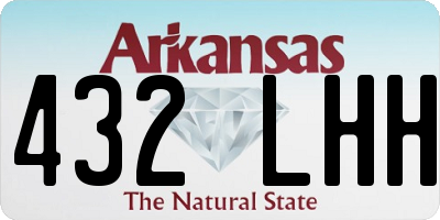 AR license plate 432LHH