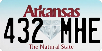 AR license plate 432MHE