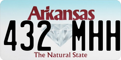 AR license plate 432MHH