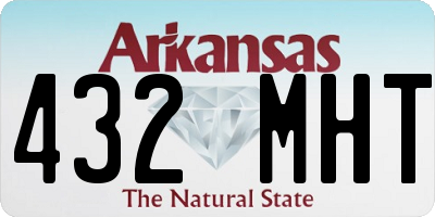 AR license plate 432MHT