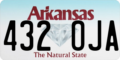 AR license plate 432OJA