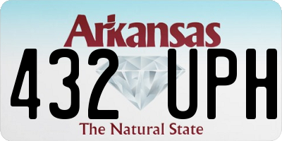 AR license plate 432UPH
