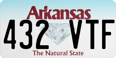 AR license plate 432VTF