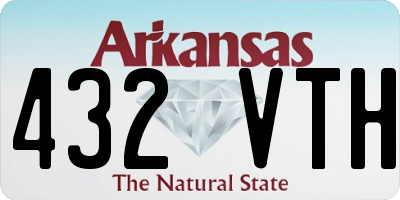AR license plate 432VTH