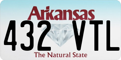 AR license plate 432VTL
