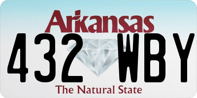 AR license plate 432WBY