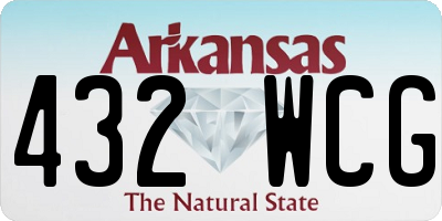AR license plate 432WCG