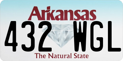 AR license plate 432WGL