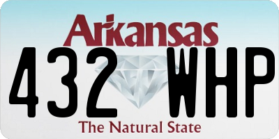 AR license plate 432WHP