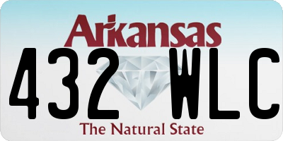 AR license plate 432WLC