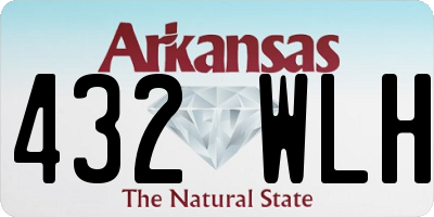 AR license plate 432WLH