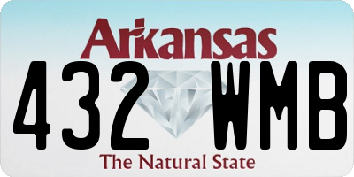 AR license plate 432WMB