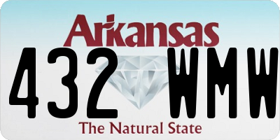 AR license plate 432WMW
