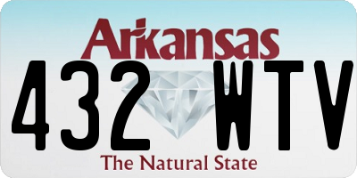 AR license plate 432WTV