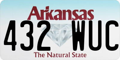 AR license plate 432WUC