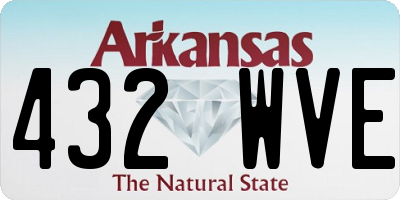 AR license plate 432WVE
