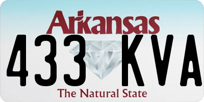 AR license plate 433KVA