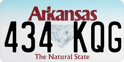 AR license plate 434KQG