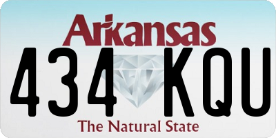 AR license plate 434KQU