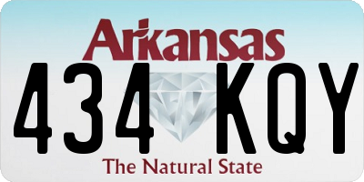 AR license plate 434KQY