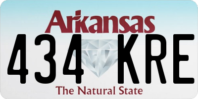 AR license plate 434KRE